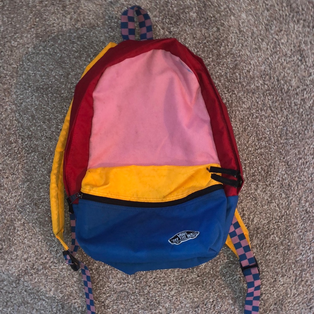 VANS block coloring backpack